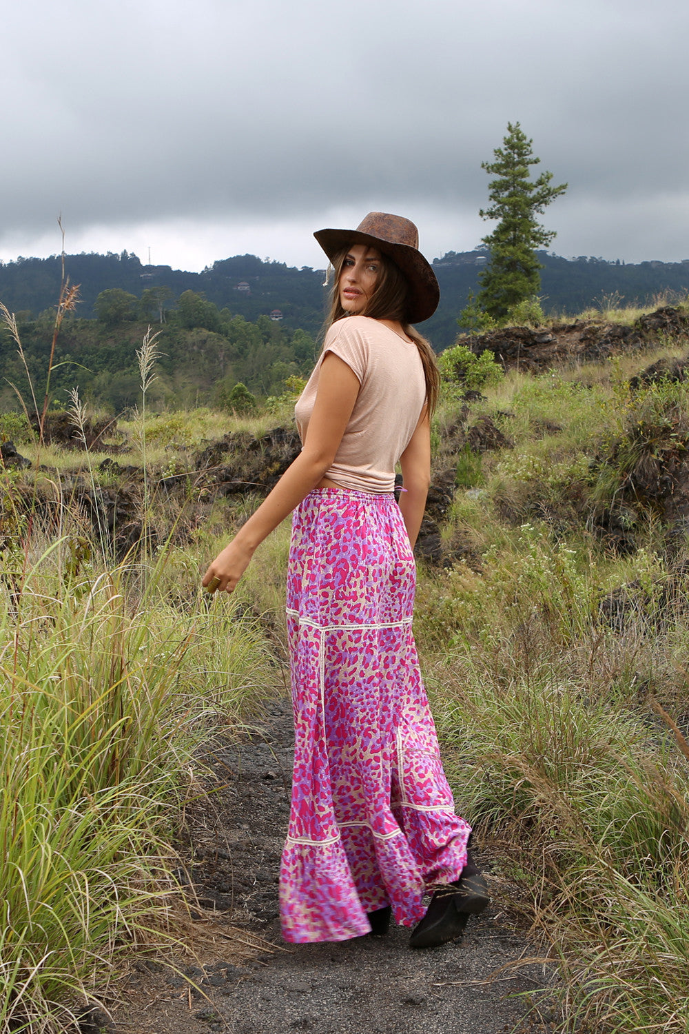 Savannah Maxi Skirt - Tulle and Batiste