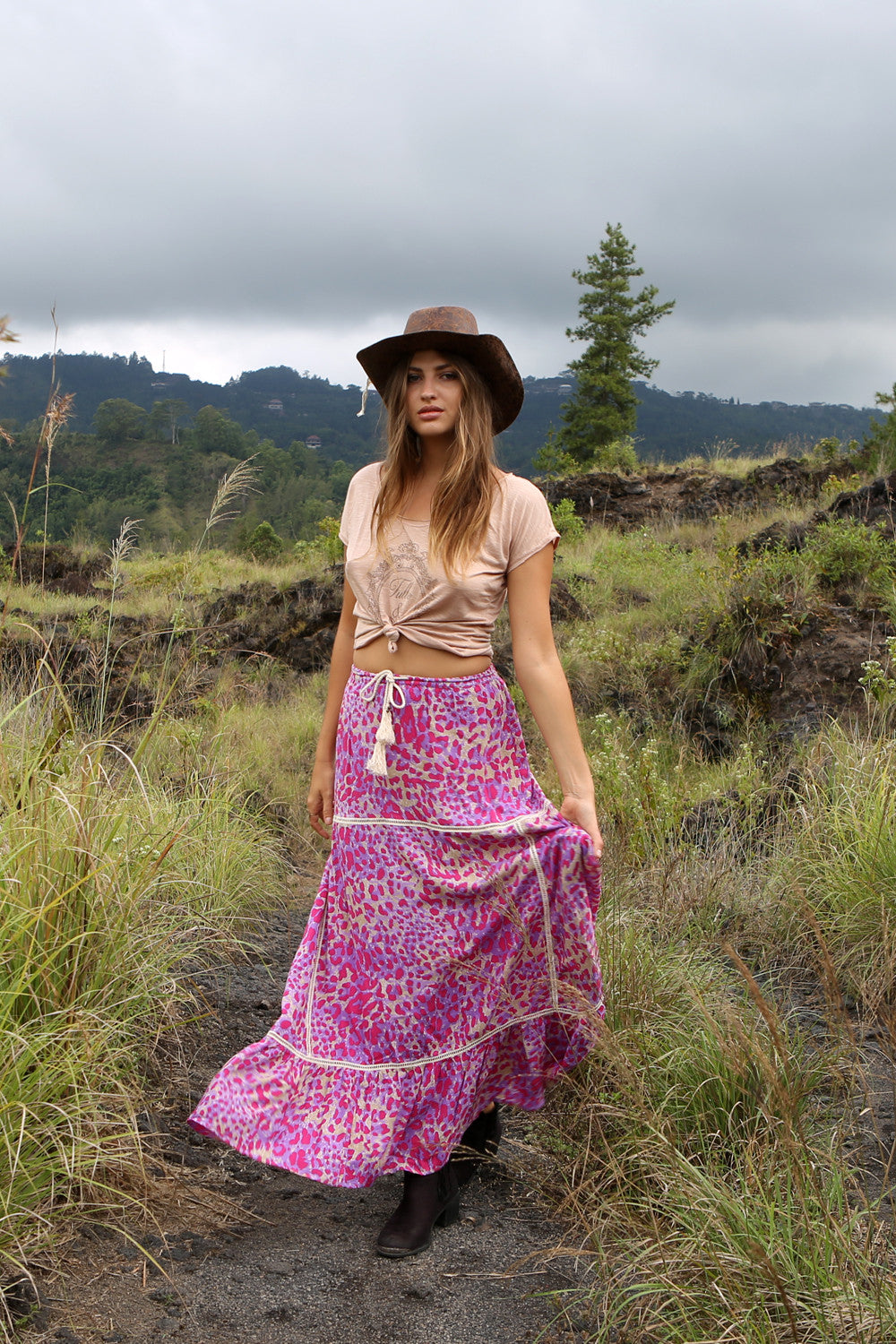 Savannah Maxi Skirt - Tulle and Batiste