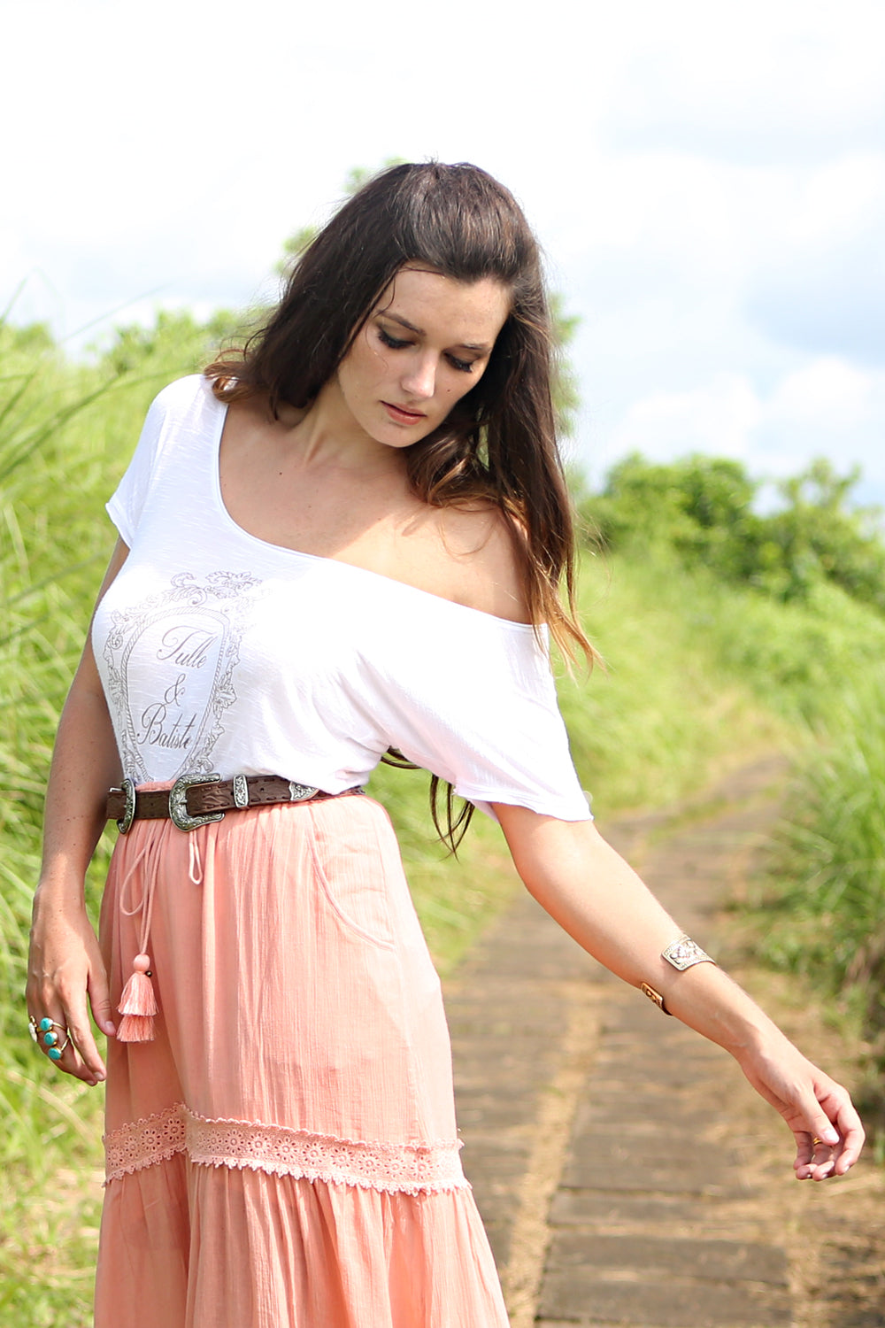 Under the Willows Tee - Tulle and Batiste