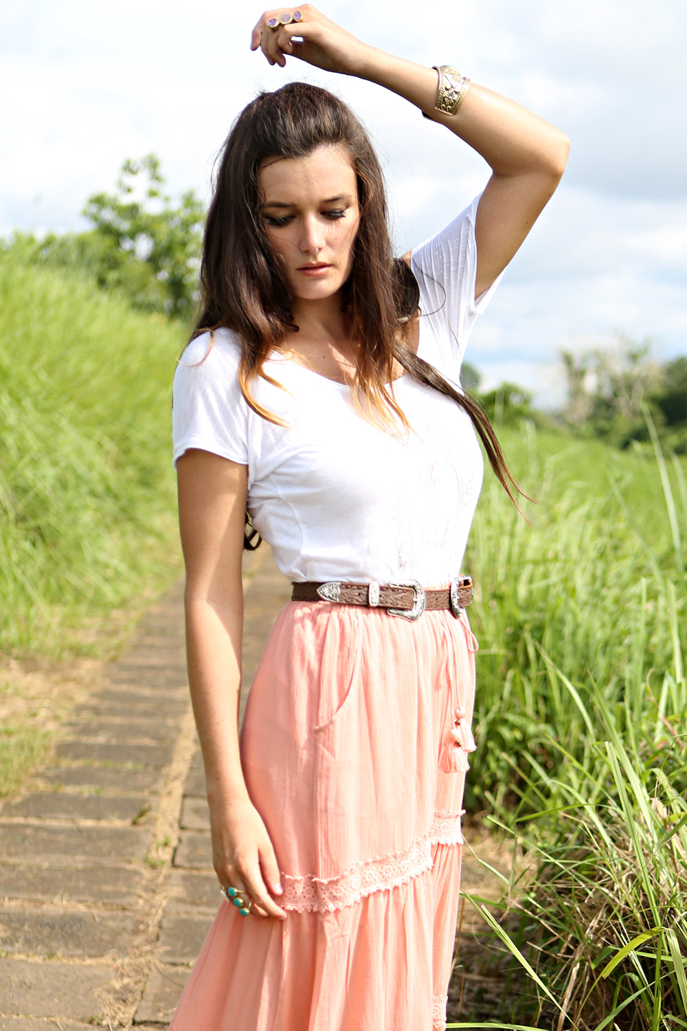 Under the Willows Tee - Tulle and Batiste