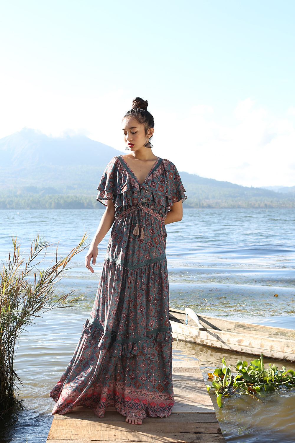 Yasmine Gown - Tulle and Batiste