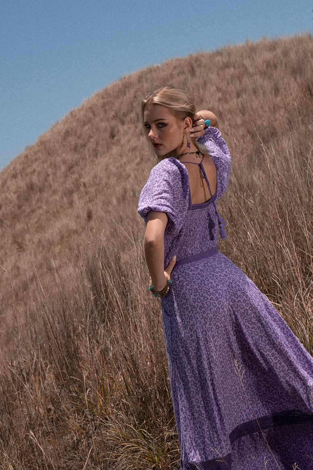 Lavender Maxi Dress - Lilac - Into the Wild by Tulle and Batiste