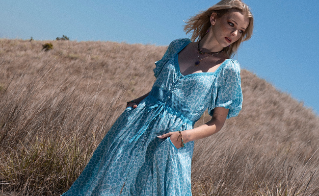 Lavender Maxi Dress - Into the Wild by Tulle and Batiste
