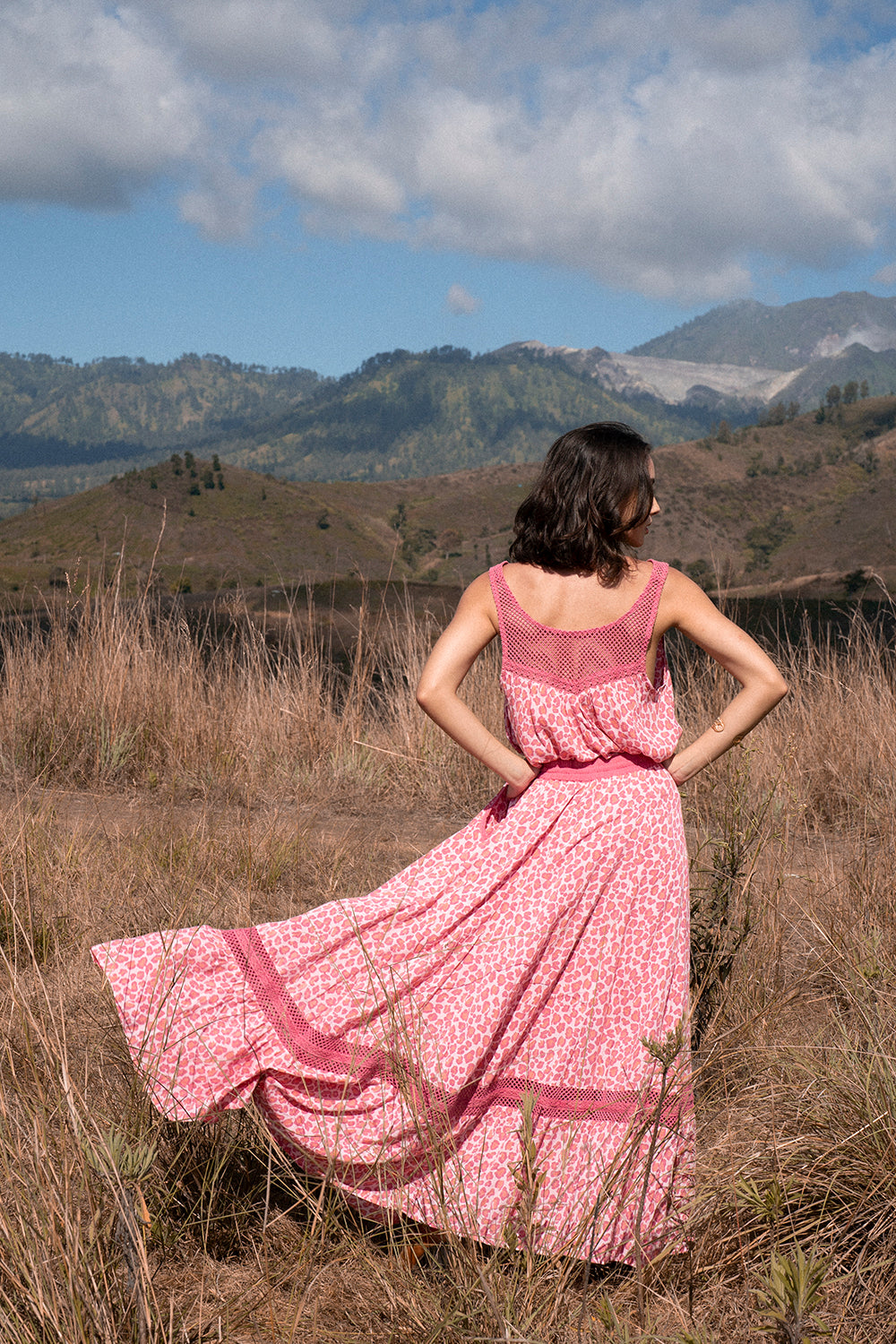 Lily Camisole Top - Magenta - Into the Wild by Tulle and Batiste