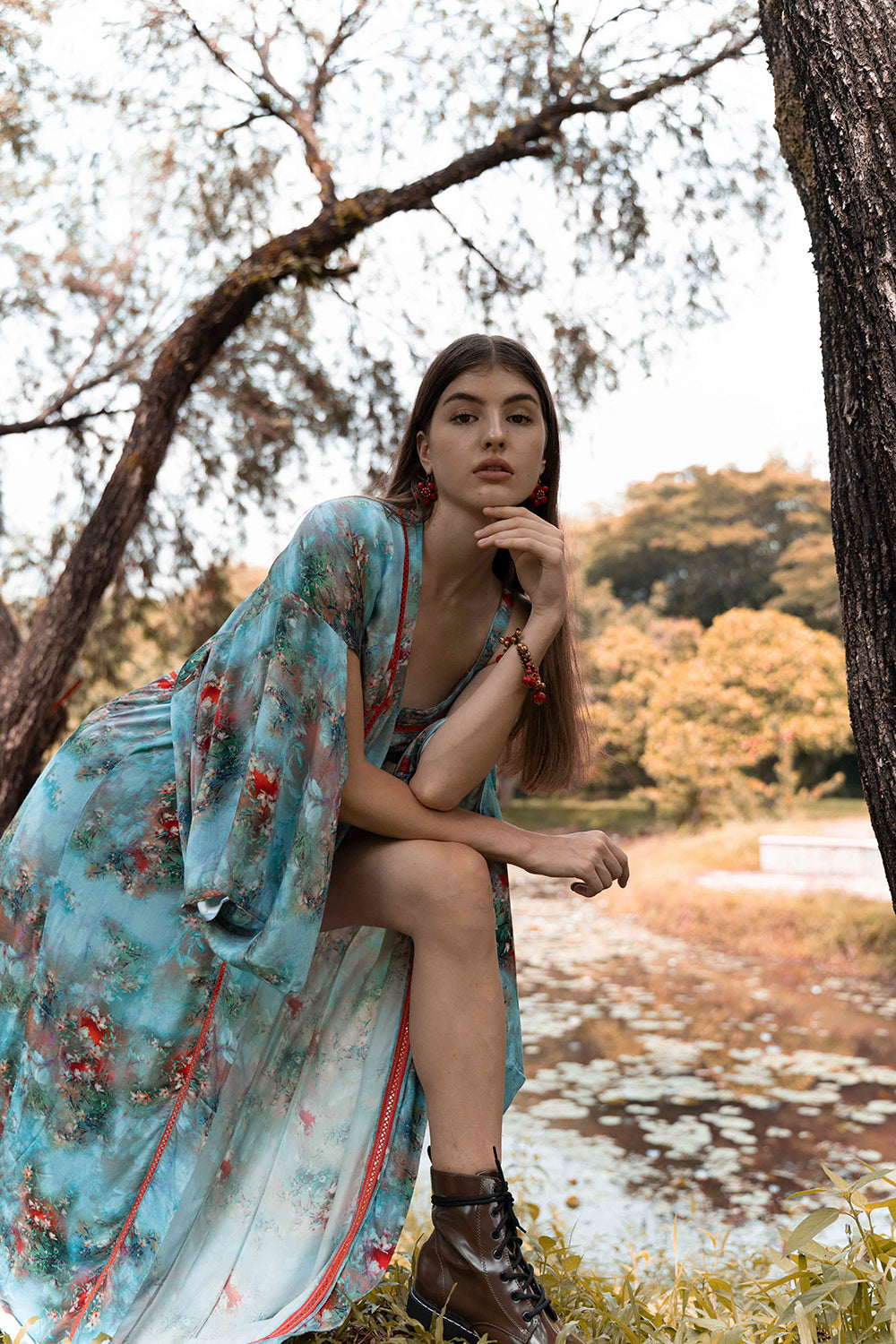 Experience the epitome of artisanal luxury with the Moriko Kimono, crafted with care and precision by our talented artisans in Bali, ensuring both quality and ethical production.