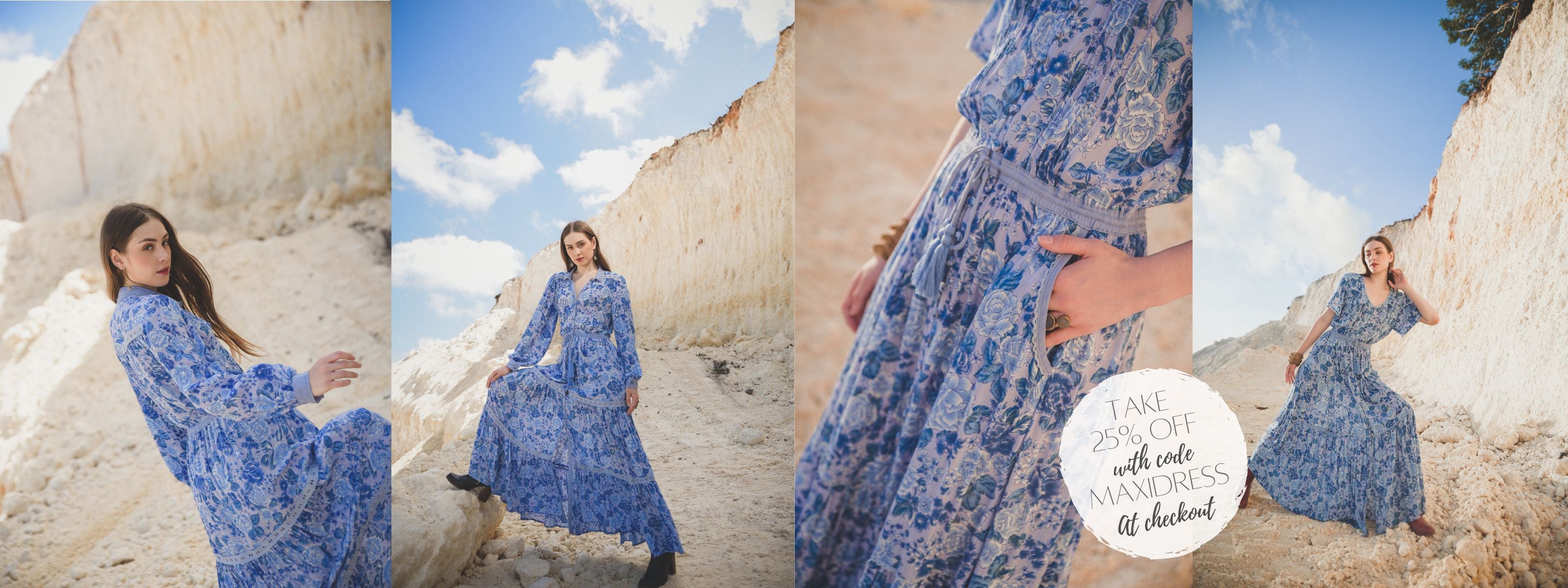 We are thrilled to present to you a selection of the most popular maxi dresses from our Tulle and Batiste collections.