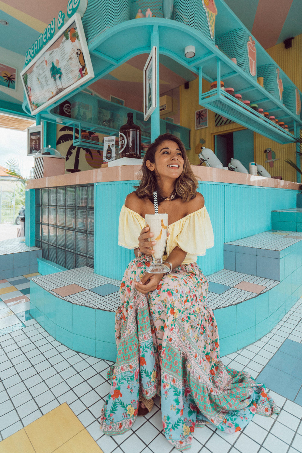 Ravennah Maxi Skirt - Lotus - Tulle and Batiste
