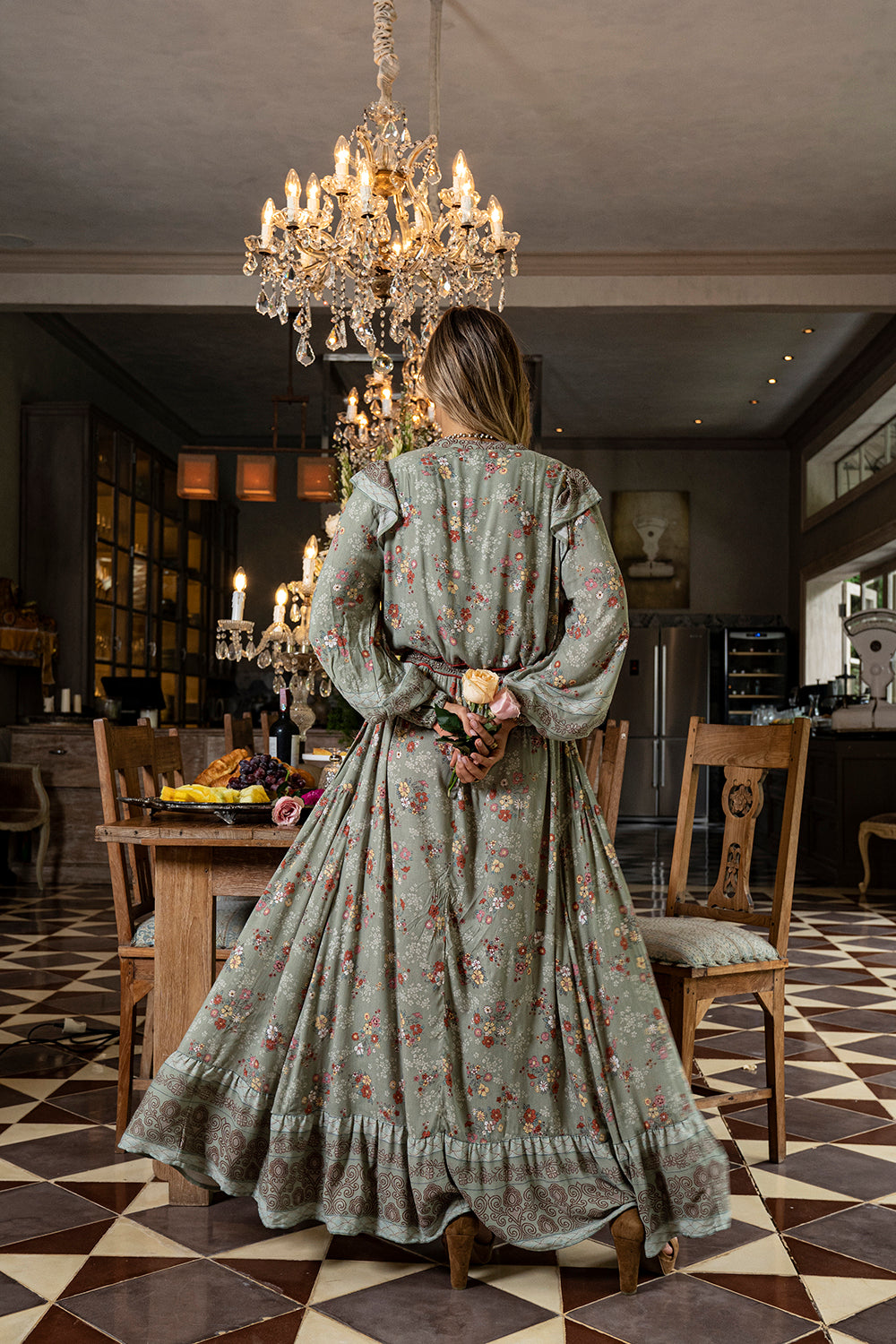 Grace Maxi Dress - Sage - Daydreamer by Tulle and Batiste