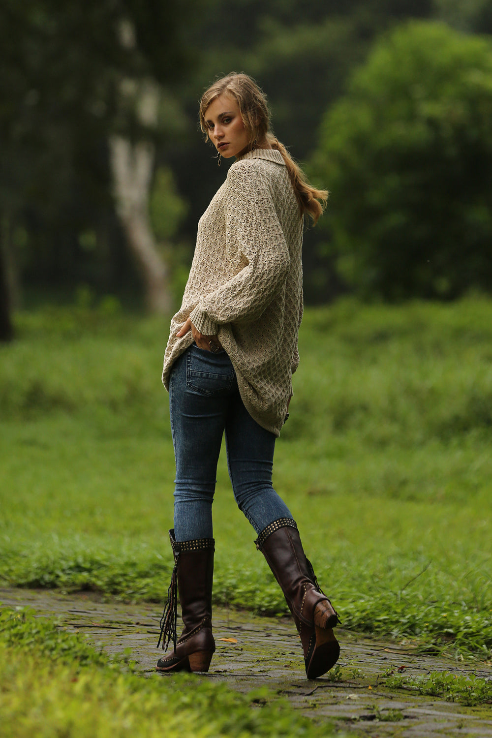 Hazel Turtleneck Sweater - Cream - Tulle and Batiste