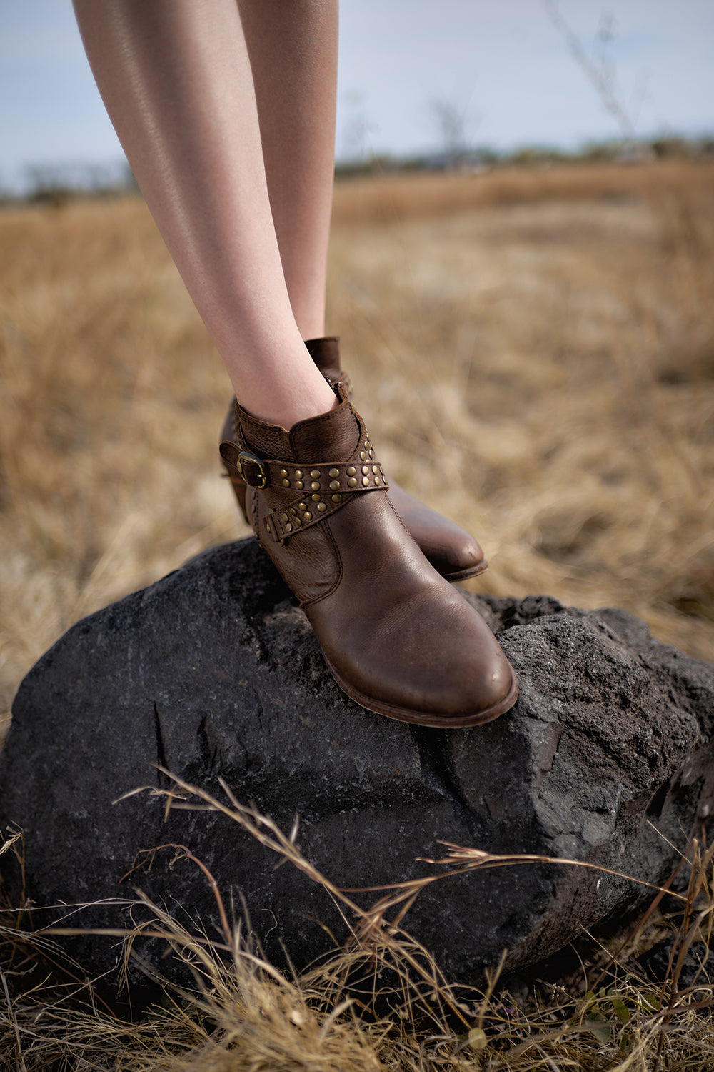 Eagle Boots - Antique Brown - The Fields of Gold by Tulle and Batiste