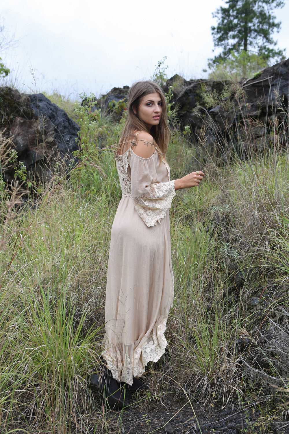 Fairy Love Maxi Dress - Tulle and Batiste