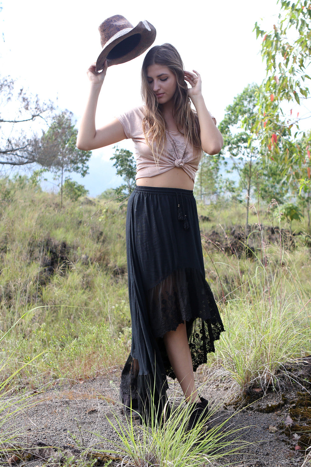 Fairy Love Maxi Skirt - Tulle and Batiste