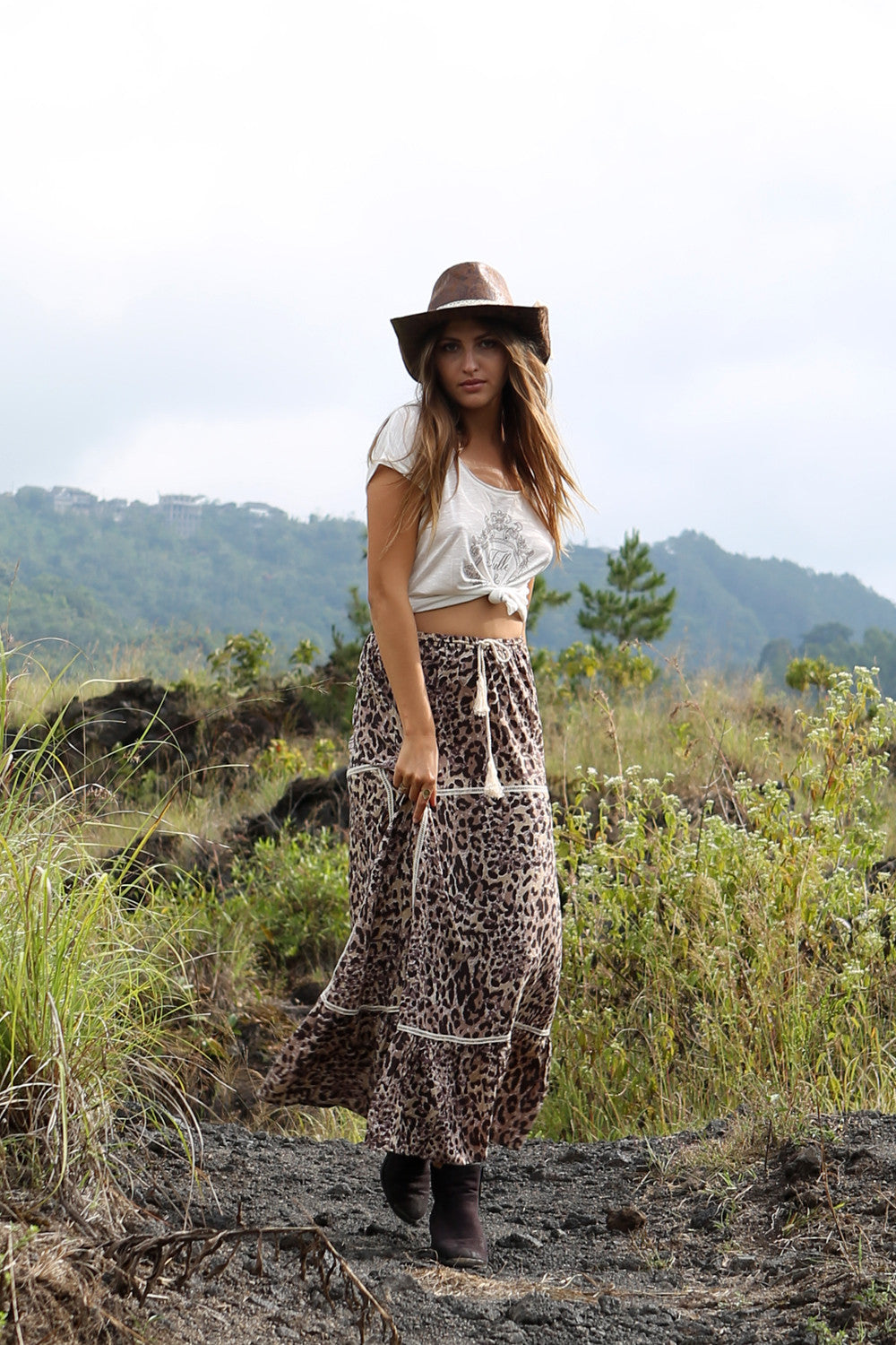 Savannah Maxi Skirt - Tulle and Batiste