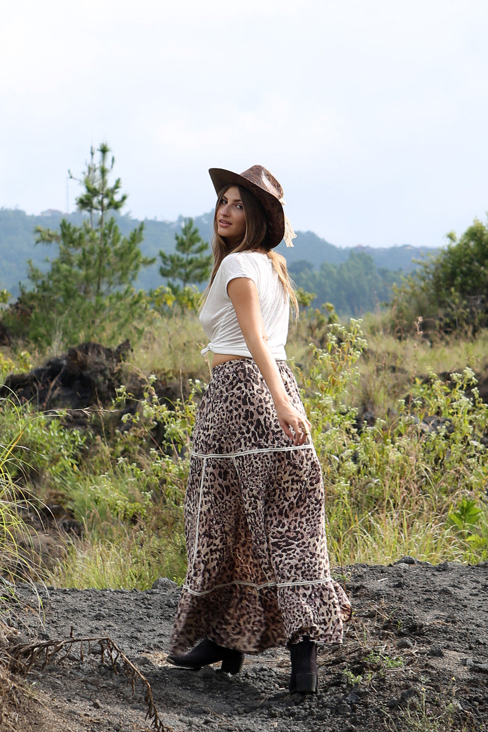 Savannah Maxi Skirt - Tulle and Batiste