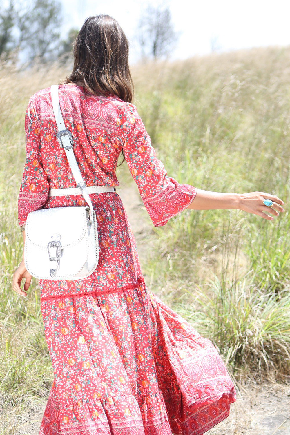 Vintage Rose Bag - Tulle and Batiste