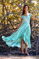 Vera Wrap Dress - Turquoise
