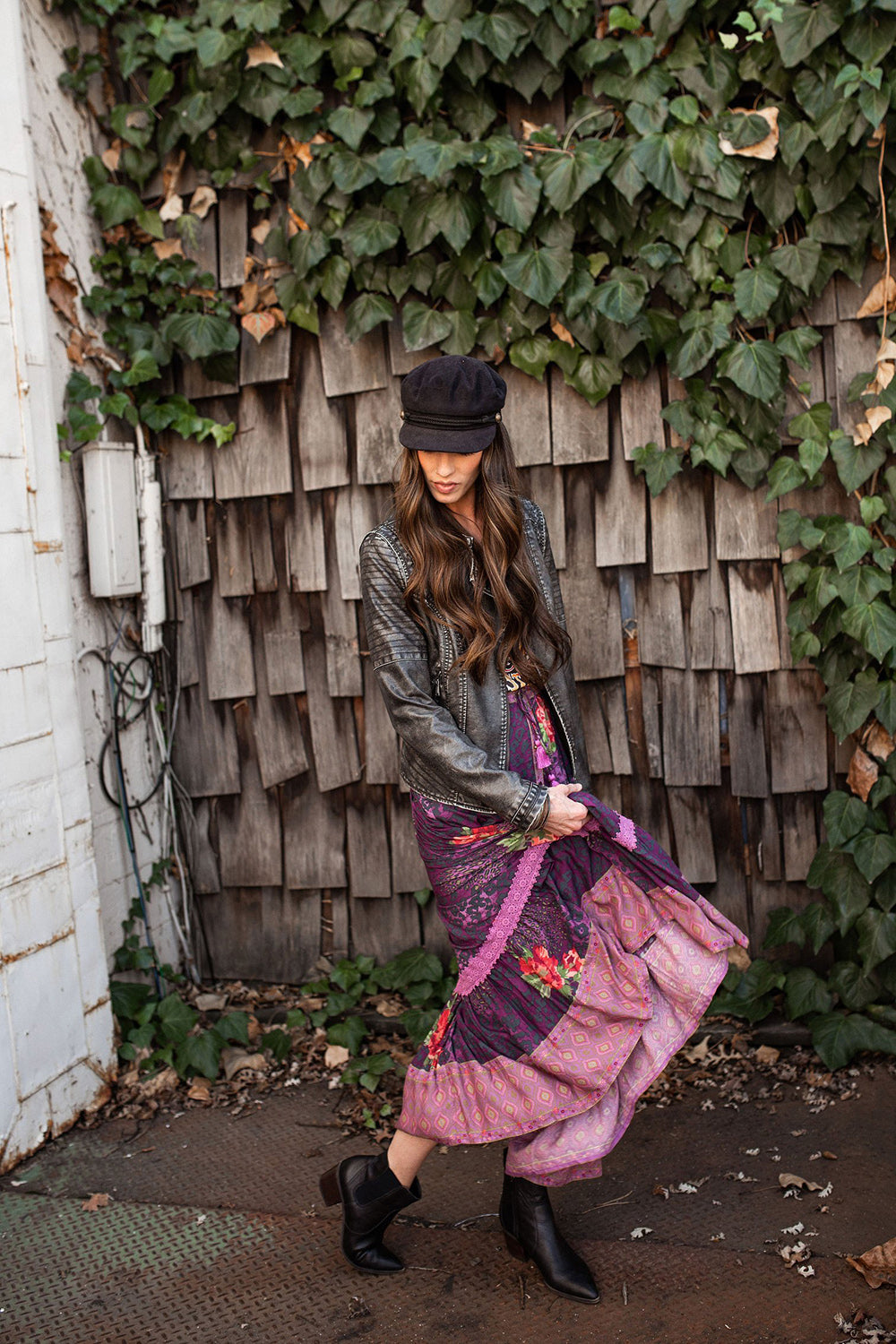 Maya Maxi Skirt - Purple Potion - Tulle and Batiste